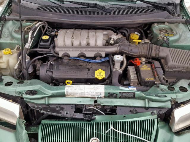 1C3EJ56H7WN205084 - 1998 CHRYSLER CIRRUS LXI GREEN photo 7