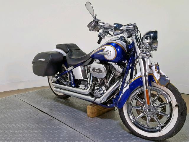 1HD1TF916EB955454 - 2014 HARLEY-DAVIDSON FLHTNSE CV TWO TONE photo 2