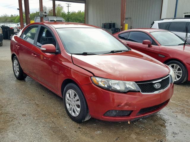 KNAFU4A2XA5812347 - 2010 KIA FORTE EX RED photo 1