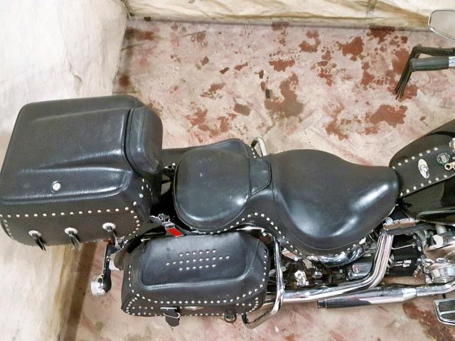 1HD1BWB125Y052860 - 2005 HARLEY-DAVIDSON FLSTCI BLACK photo 6