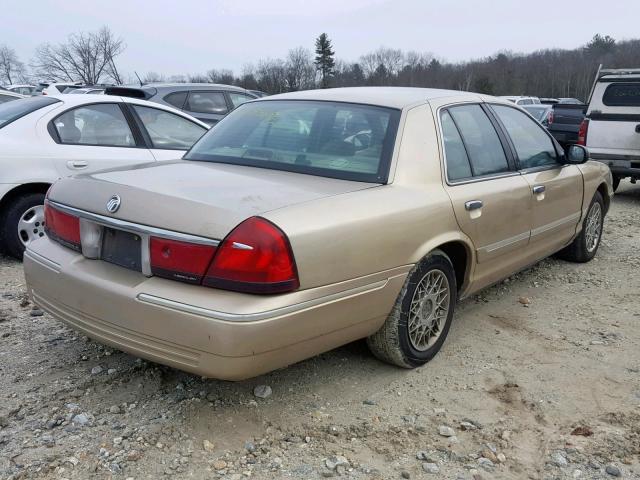 2MEFM74W6YX743747 - 2000 MERCURY GRAND MARQ GOLD photo 4