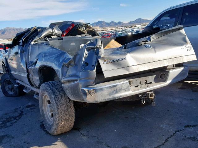 3D7KS28C45G758140 - 2005 DODGE RAM 2500 S ნაცრისფერი ფოტო 3