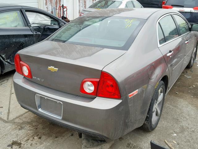 1G1ZC5EU0CF125730 - 2012 CHEVROLET MALIBU 1LT 棕色 照片 4