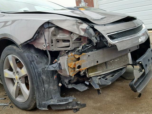 1G1ZC5EU0CF125730 - 2012 CHEVROLET MALIBU 1LT 棕色 照片 9