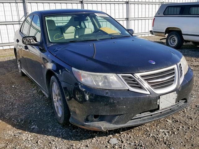 YS3FB49Y881014442 - 2008 SAAB 9-3 2.0T BLACK photo 1