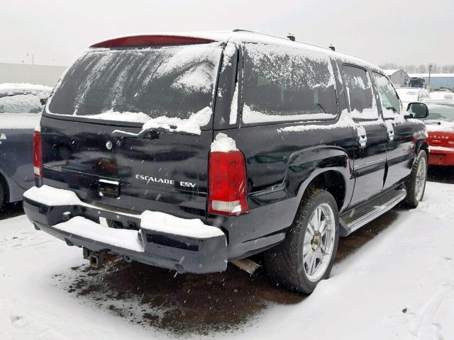 3GYFK66N73G256396 - 2003 CADILLAC ESCALADE E BLACK photo 4