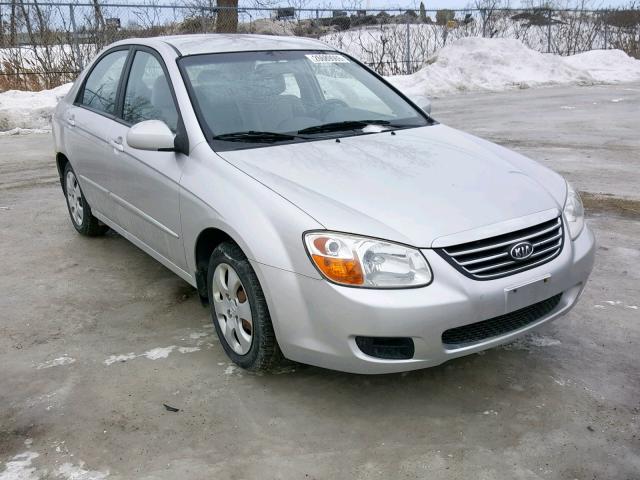 KNAFE121785562366 - 2008 KIA SPECTRA EX SILVER photo 1