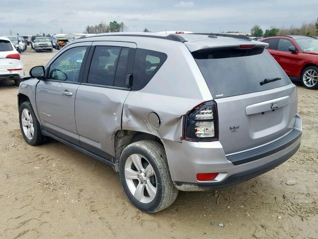 1C4NJCBA4GD568393 - 2016 JEEP COMPASS SP Gümüş foto 3