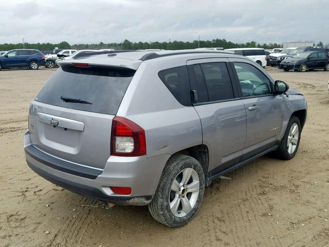 1C4NJCBA4GD568393 - 2016 JEEP COMPASS SP Gümüş foto 4