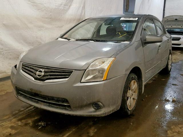 3N1AB6AP6BL696398 - 2011 NISSAN SENTRA 2.0 GRAY photo 2