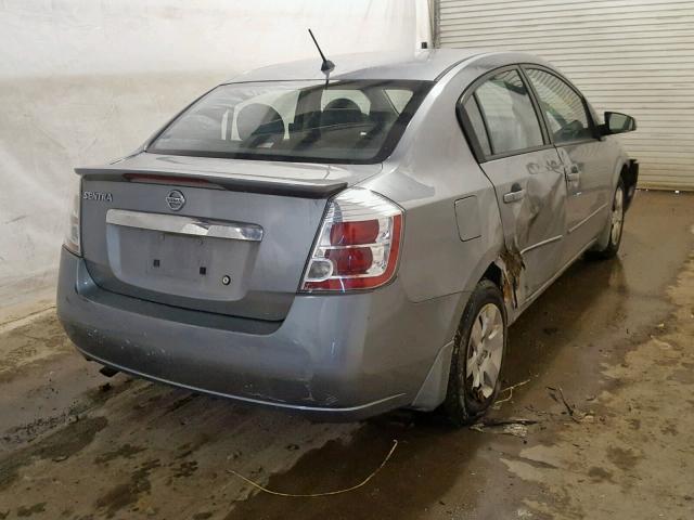 3N1AB6AP6BL696398 - 2011 NISSAN SENTRA 2.0 GRAY photo 4