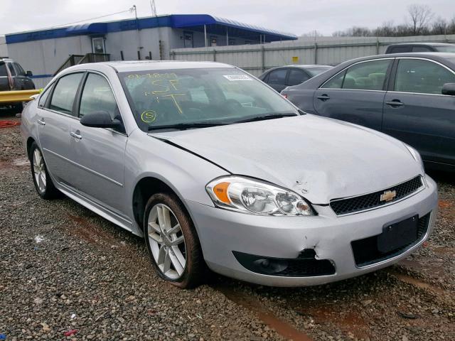 2G1WC5E3XE1173417 - 2014 CHEVROLET IMPALA LIM SILVER photo 1