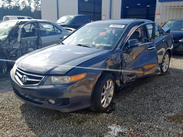 JH4CL96986C005046 - 2006 ACURA TSX BLUE photo 2