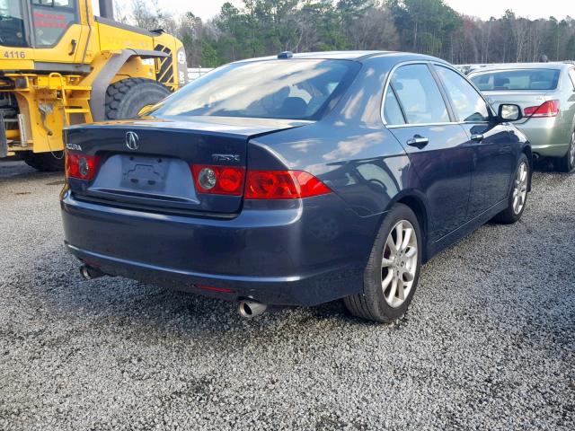 JH4CL96986C005046 - 2006 ACURA TSX BLUE photo 4