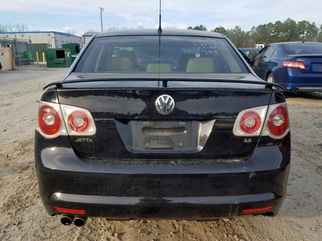 3VWEF81K97M088490 - 2007 VOLKSWAGEN JETTA WOLF BLACK photo 9