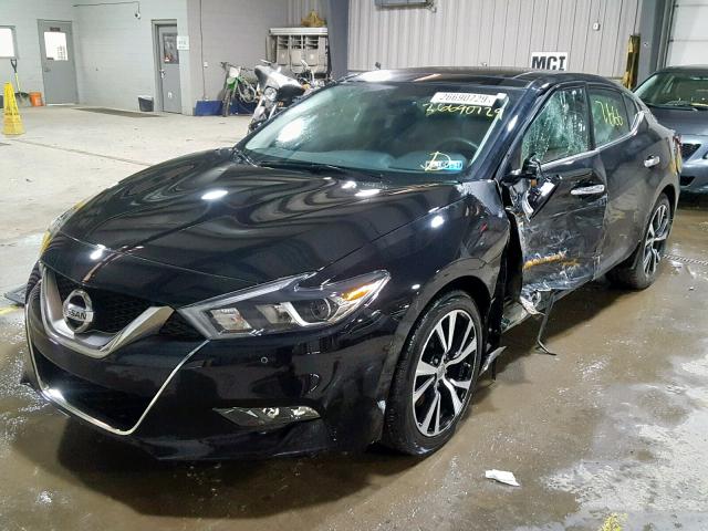 1N4AA6AP5HC442644 - 2017 NISSAN MAXIMA 3.5 BLACK photo 2