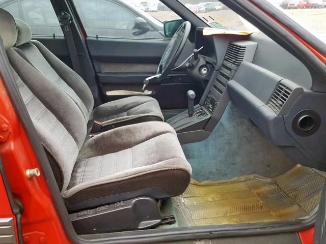 ZAREA43A7M6202387 - 1991 ALFA ROMEO 164 RED photo 5