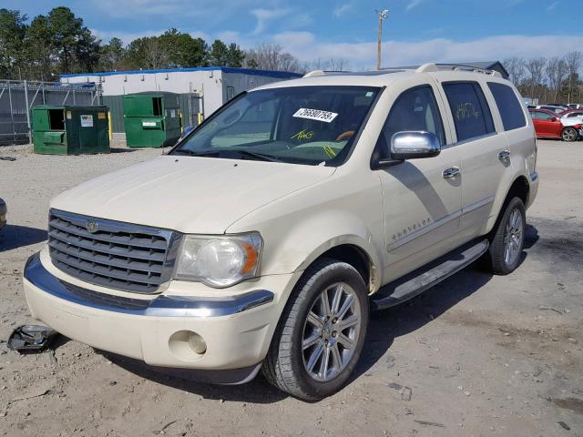 1A8HX58247F519182 - 2007 CHRYSLER ASPEN LIMI CREAM photo 2