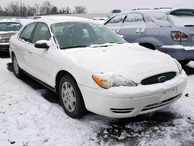 1FAFP53U57A111655 - 2007 FORD TAURUS SE WHITE photo 1