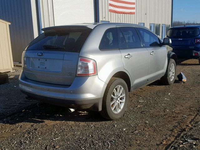 2FMDK48C47BA51359 - 2007 FORD EDGE SEL SILVER photo 4