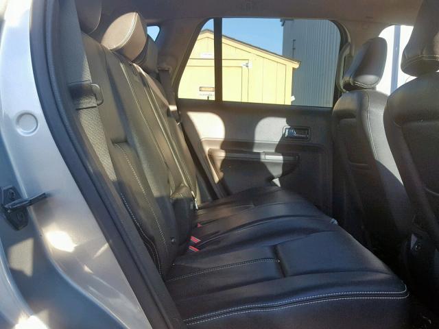 2FMDK48C47BA51359 - 2007 FORD EDGE SEL SILVER photo 6