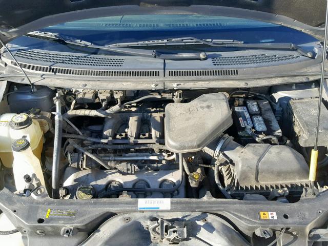 2FMDK48C47BA51359 - 2007 FORD EDGE SEL SILVER photo 7