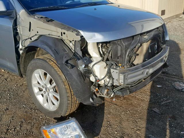 2FMDK48C47BA51359 - 2007 FORD EDGE SEL SILVER photo 9