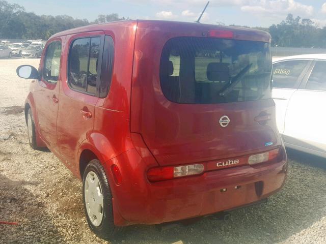 JN8AZ2KR8ET351962 - 2014 NISSAN CUBE S MAROON photo 3