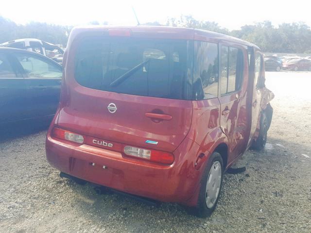 JN8AZ2KR8ET351962 - 2014 NISSAN CUBE S MAROON photo 4