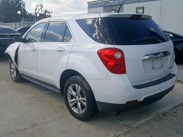 2GNALBEC3B1230690 - 2011 CHEVROLET EQUINOX LS WHITE photo 3