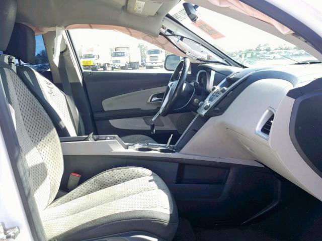 2GNALBEC3B1230690 - 2011 CHEVROLET EQUINOX LS WHITE photo 5
