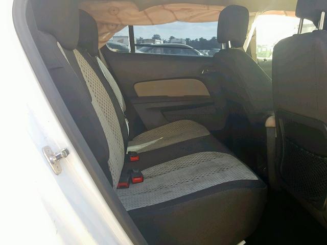 2GNALBEC3B1230690 - 2011 CHEVROLET EQUINOX LS WHITE photo 6