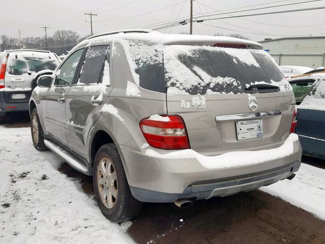 4JGBB86E56A033871 - 2006 MERCEDES-BENZ ML 350 TAN photo 3