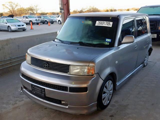JTLKT324664089502 - 2006 TOYOTA SCION XB ვერცხლისფერი ფოტო 2