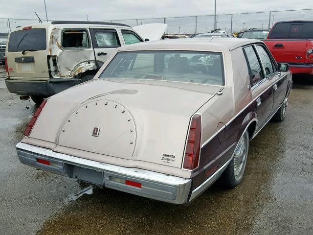 1LNBP97F4GY745389 - 1986 LINCOLN CONTINENTA TWO TONE photo 4