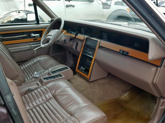 1LNBP97F4GY745389 - 1986 LINCOLN CONTINENTA TWO TONE photo 5