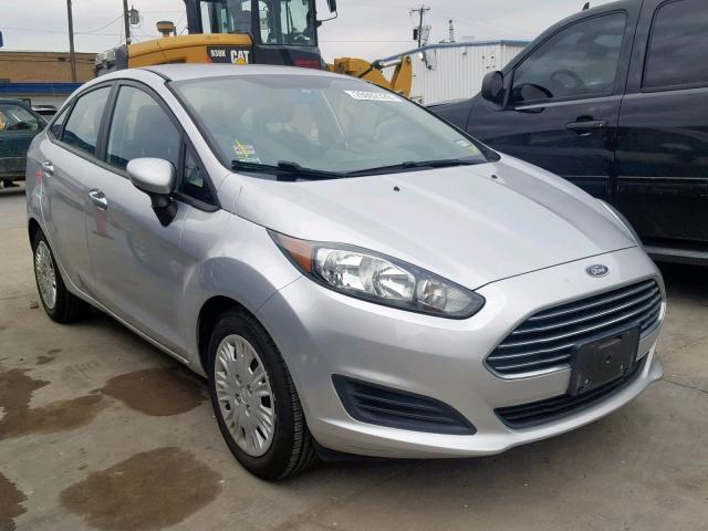 3FADP4AJ0EM190212 - 2014 FORD FIESTA S SILVER photo 1