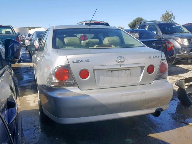 JTHBD192420037769 - 2002 LEXUS IS 300 SILVER photo 3