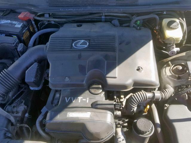 JTHBD192420037769 - 2002 LEXUS IS 300 SILVER photo 7