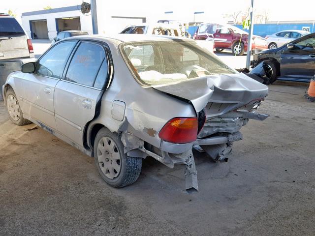 2HGEJ6611XH521757 - 1999 HONDA CIVIC BASE SILVER photo 3