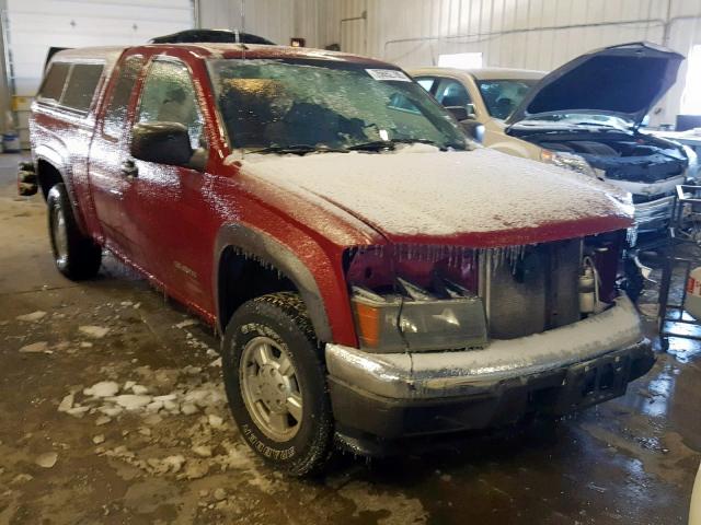 1GCDT196958224740 - 2005 CHEVROLET COLORADO RED photo 1