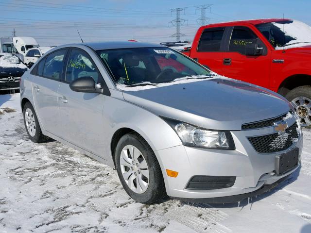 1G1PA5SH9D7241279 - 2013 CHEVROLET CRUZE LS SILVER photo 1