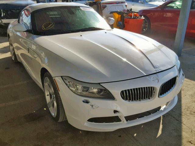 WBALL5C59DJ104301 - 2013 BMW Z4 SDRIVE2 Ақ фото 1