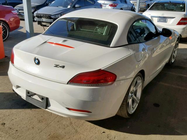 WBALL5C59DJ104301 - 2013 BMW Z4 SDRIVE2 Ақ фото 4