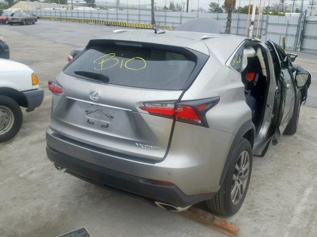 JTJYARBZ0G2031504 - 2016 LEXUS NX 200T BEIGE photo 10