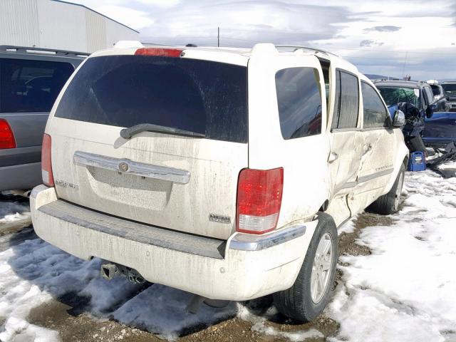 1A8HX582X7F586563 - 2007 CHRYSLER ASPEN LIMI WHITE photo 4