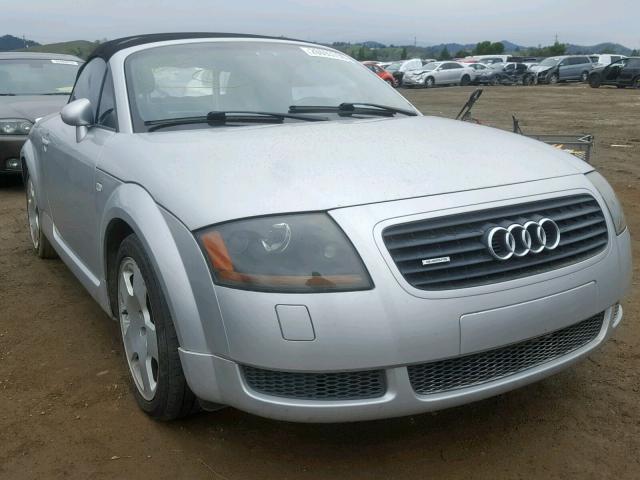 TRUUT28N811029378 - 2001 AUDI TT QUATTRO SILVER photo 1