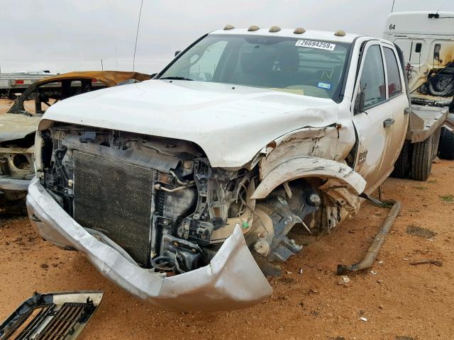 3C7WDTCL5CG231436 - 2012 DODGE RAM 3500 S WHITE photo 2