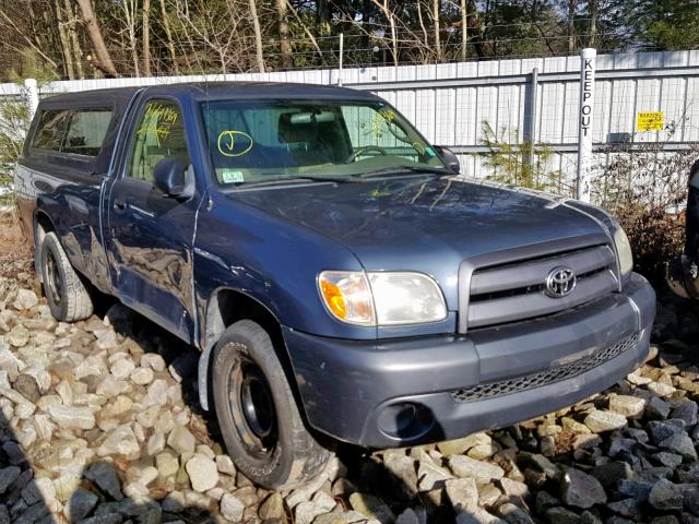 5TBJU32185S443736 - 2005 TOYOTA TUNDRA BLUE photo 1