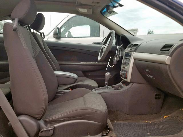 1G1AL18F577383454 - 2007 CHEVROLET COBALT LT BLUE photo 5